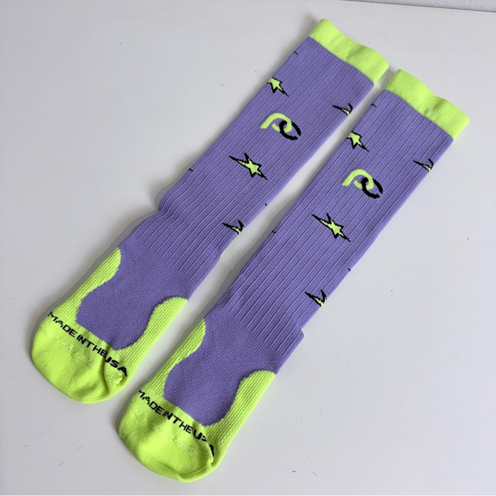 Pro Compression Marathon Knee-High Compression Socks Stars S/M
